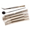 6 Pieces Dog Dental Tooth Scaler and Scraper Stainless Double
