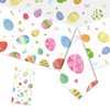 YIAJIA Easter Table Cloth, Easter Table Decorations, Easter Egg Hunt