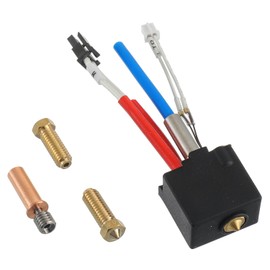 EPLZON Kobra 2 Hottend 3D Extruder Printing Kit with 1 Metal Tube and 2 0.4mm Brass Nozzles for Kobra 2, Kobra 2 Neo, Kobra 2 Pro, Kobra 2 Plus 3D