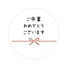 Message Stickers (Congratulations on Graduation (1.2 inch (30 mm) 48 sheets))