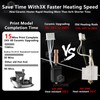 Upgraded 3 Pack Hardened Ceramic Hotend for Kobra S1 Combo