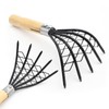 laffoonparts 2 Pcs Claw Rake Hand with Basket, Clamming Claws
