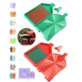 ForeverYoung Crystalline Diamond Art Trays with Lids Diamond Painting Accessories, 2-Piece Diamond Painting Trays with Lids, Silky Diamond Art Accessories and Tools, Christmas Melody