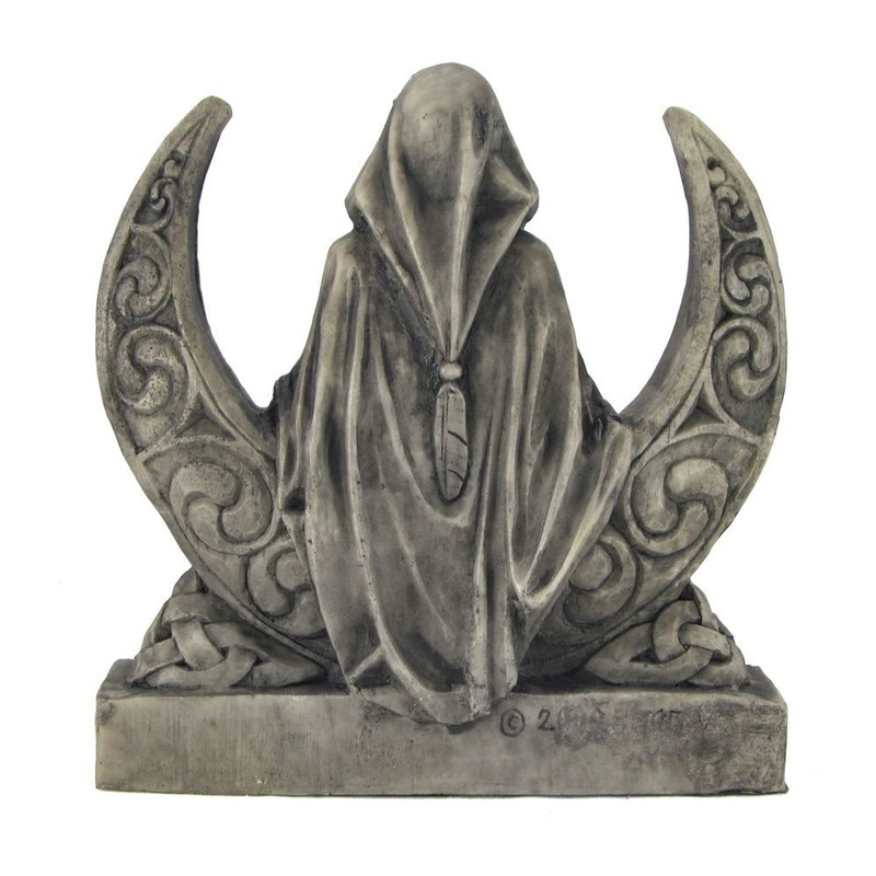 Dryad Design Moon Goddess Statue Stone Finish