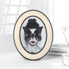 SWTHONY Oval 5 x 7 Picture Frames, Black Modern 5