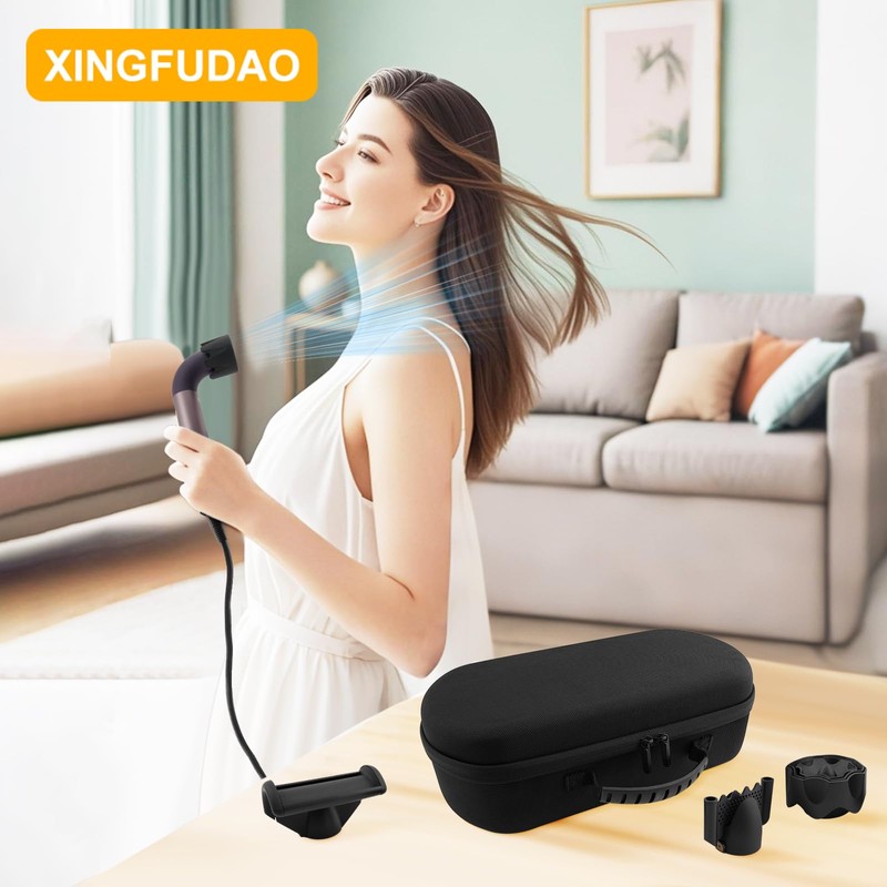 XINGFUDAO Carrying Case Compatible with Dyson Supersonic Nural and Supersonic