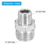 PATIKIL 1/8-1/4 Conversion Adapter Thread Fitting Airbrush Fitting Air Hose