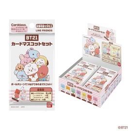 BANDAI BT21 Card Mascot Set (Pack Box)