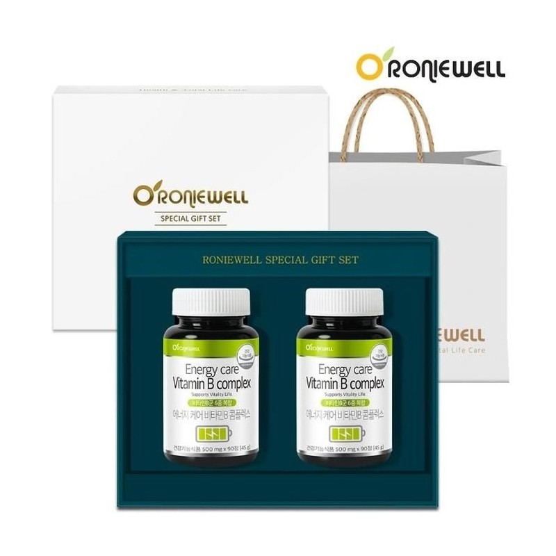 Roniwell [Roniwell] Energy Care Vitamin B Complex 90 tablets, 2-pack