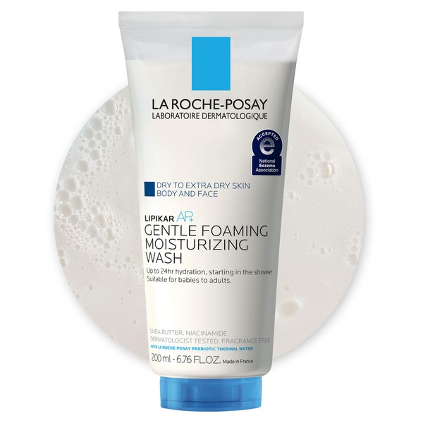 La Roche-Posay La Roche-Posay Lipikar AP+ Gentle Foaming Moisturizing Wash,