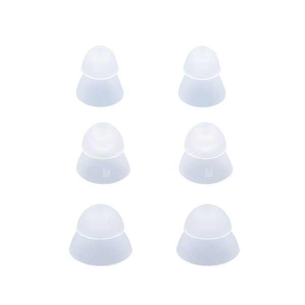Hearing Aid Power Domes Double Layer Tips Suitable for GN Resound Sure Fit Models 8+10+12mm (Mixed for Trial)