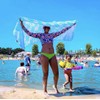 Luv Bug UPF Pool/Beach Towel, Sunscreen Towel, UV Protection, UPF