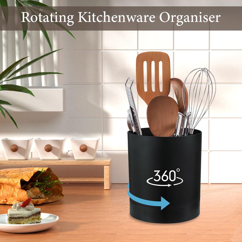 Zimoer Kitchen Utensil Holder, Kitchen Utensil, Space Saving Cutlery Basket