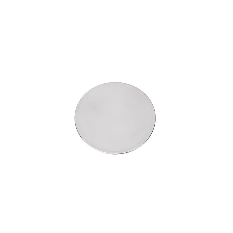 NKlaus Stainless Steel Plate 6.5 cm - Heat Resistant Base