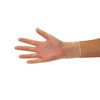 Vinyl Gloves Box of 100 Disposable gloves (XL, vinyl, transparent),