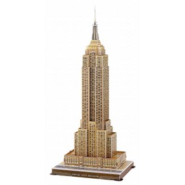 Folia 34004 - 3D Modellogic, 55 Pcs, Empire State Building - New York