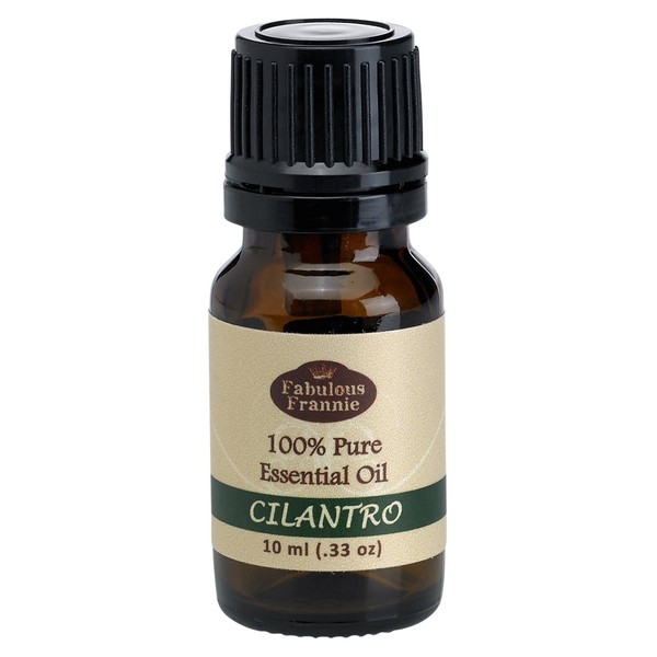 Fabulous Frannie Cilantro 100% Pure, Undiluted Essential Oil Therapeutic Grade - 10ml- Great for Aromatherapy!