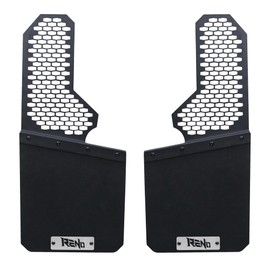 RENO Mud Flaps, Front & Rear Mud Guards Sides Splash Guards Heavy Duty Vehicle Sediment Protection Compatible with Tacoma Tundra 4Runner (2pcs)