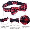 Malier Christmas Dog Collar and Bow tie with Classic Snowflake