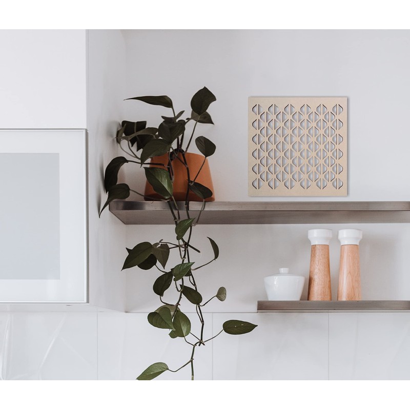Lattice Panel with a Bead Rope Design MDF Home &