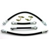 Omix-Ada NEW 6-PC Willys Jeep Brake Hose Line Kit /