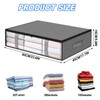 Underbed Storage Bags, 2 Pack Foldable Large Underbed Storage Organiser
