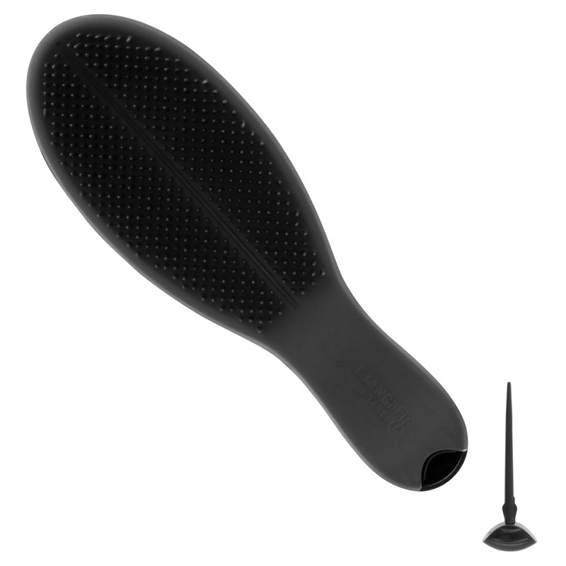 The Detangler Supreme Detangling Hair Brush - Black