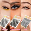 Fowendia Manga Lashes Cluster Lashes C D Curl DIY Lashes