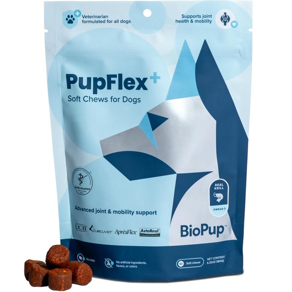PupFlex+ Chewable Hip & Joint Supplement for Dogs with UC-II®