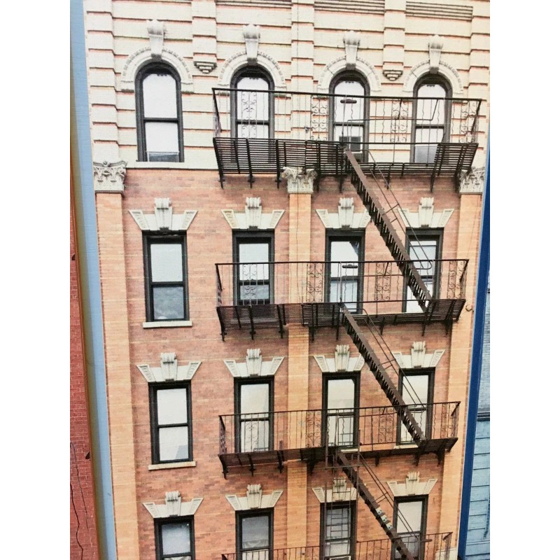 PTF DESIGNS *O Scale Scratch Built "APARTMENT #5" LED Building