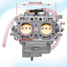 3010 Mule Carburetor for Kawasaki Mule 3000 3020 3010 2001-2008 Replace 15003-2766 11060-2477 11060-2478 11060-2479 11060-2087 11060-2088 11061-2091 Carb with Repair Kit