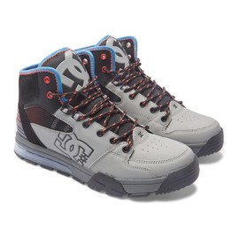 DC Shoes Versatile Hi WR - Lace-up Boots for Men, Grey Blue Ashes, 8