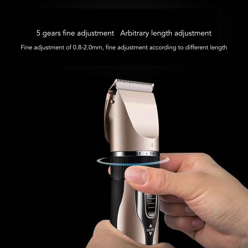 Hair Clipper Kit Electric Complete Professional Hair Cutting Set for