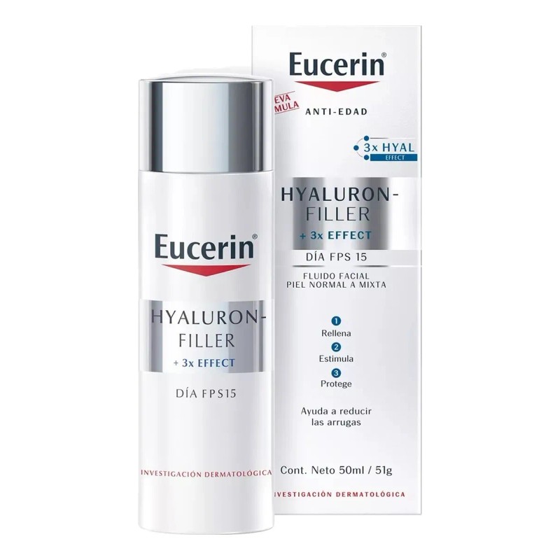 Eucerin Crema Facial Hyaluron Filler Fps15 X 50ml