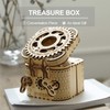 ROKR 3D Wooden Puzzle Password Box Model Kits for Adults