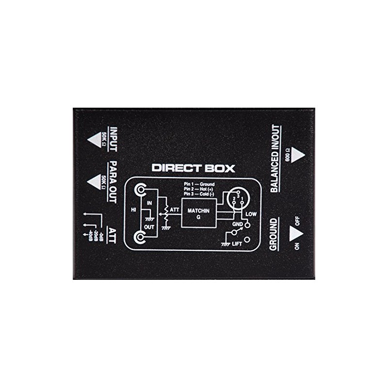SWAMP DB-1 Passive Direct Injection Box - DI Box