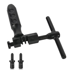 lcyen Bike Chain Breaker Tool - Universal Bicycle Chain Breaker Cutter and Remover for 6-11 Speed Chains, Chain Link Removal Tool Including Replaceable Replacement Pin