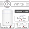 Portable Mini Humidifier, Colorful, Cool Mist, USB Powered. Perfect for