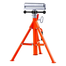 VEVOR Roller Stand, Heavy Duty 2500 LBS Load Capacity Tool Stand - 28"-52" Height Adjustable - Foldable Space-Saving Design - for Woodworking and Metalworking Long Boards, Metal Pipes or Bars