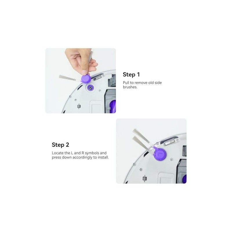 NARWAL Robot Vacuum and Mop Detangling Side Brush – for