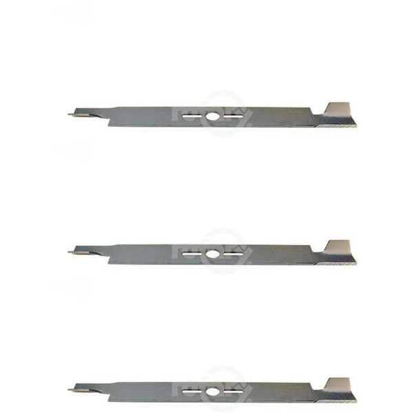Rotary 3 Pack: 21" Universal High Lift Lawn Mower Blade,