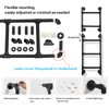 3 Steps Basement Window Well Egress Exit Ladder，Wall/Floor-Mounted Ladders for