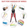 WGGE WG-014 Pelacables de aislamiento autoajustable Para pelar cables de