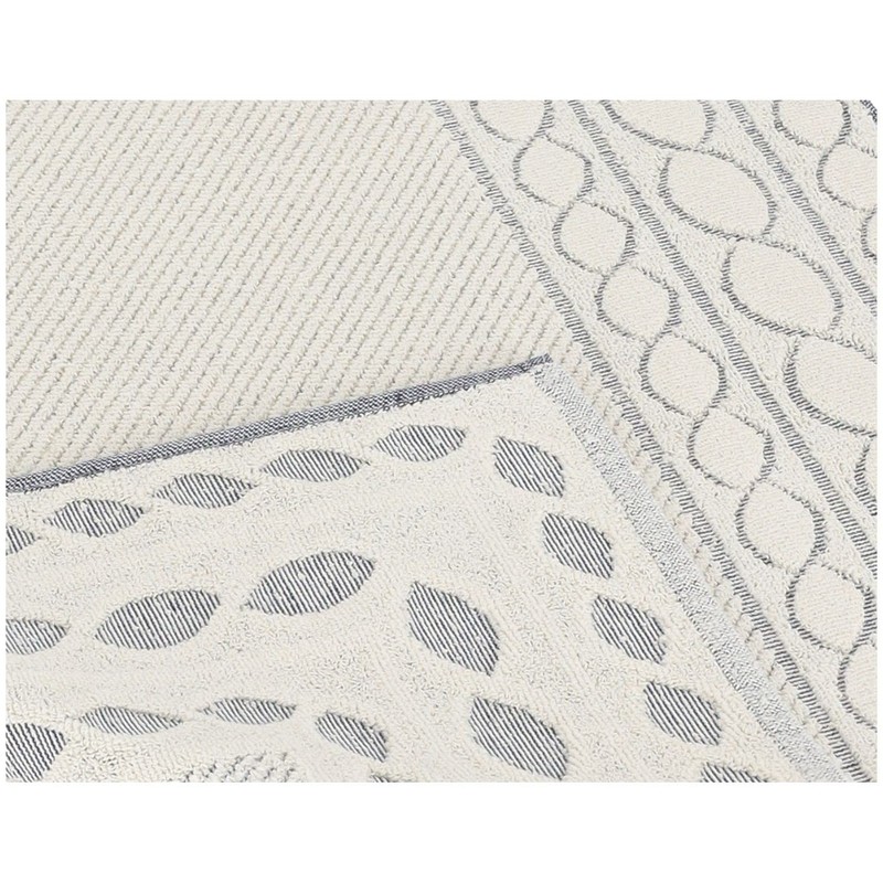 DEVA Bath Mat Sponge Cotton Absorbent Bath Mat, Terry Cloth