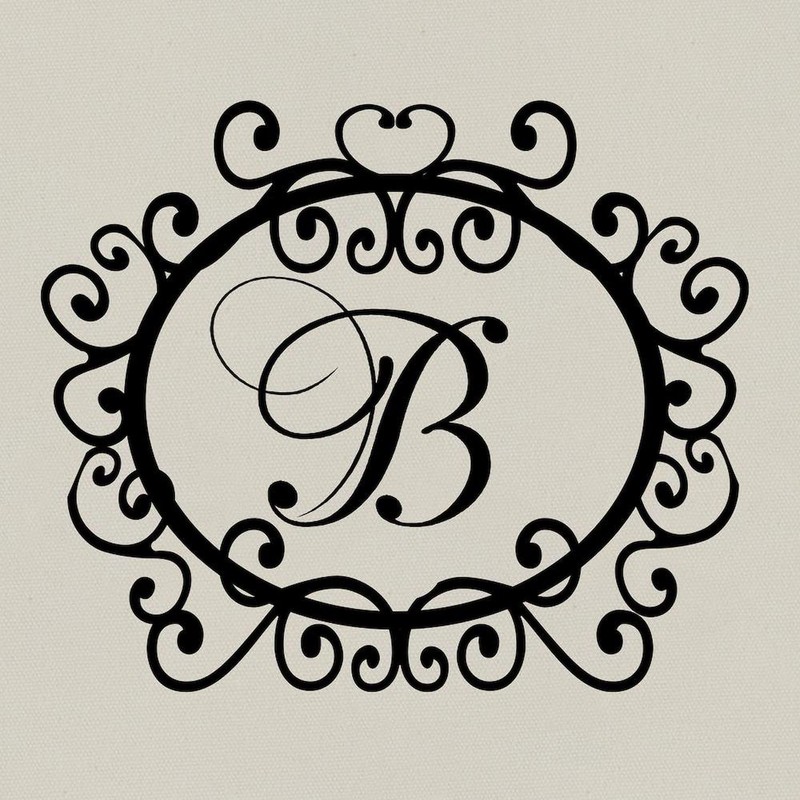 CafePress Scrolly1 B Canvas Tote Top Zipper Closure