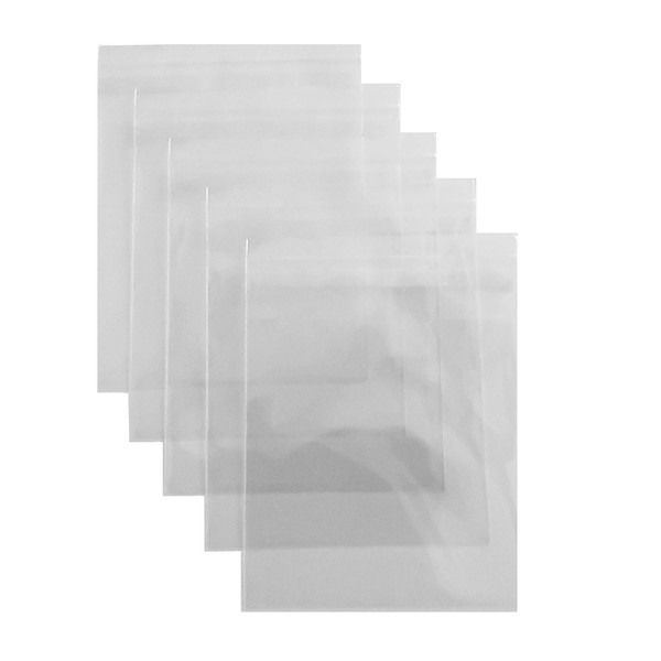 200ct Adhesive Treat Bags Clear - 1.4 mils Thick Self Sealing OPP Plastic Bags/Clear Flat Resealable Cello (3" x 3")