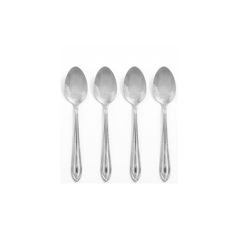 Hampton Forge Ginger 4 Pc Dinner Spoons, 0.35 LB, Metallic