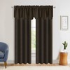 Aquazolax Blackout Window Valance Curtains for Living Room, Rod Pocket