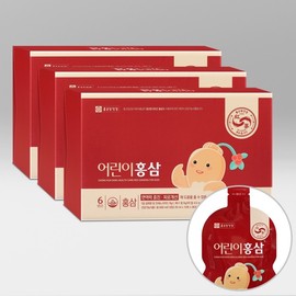 Chong Kun Dang Health Children's Red Ginseng 20ml x 30 Packs 3 Boxes