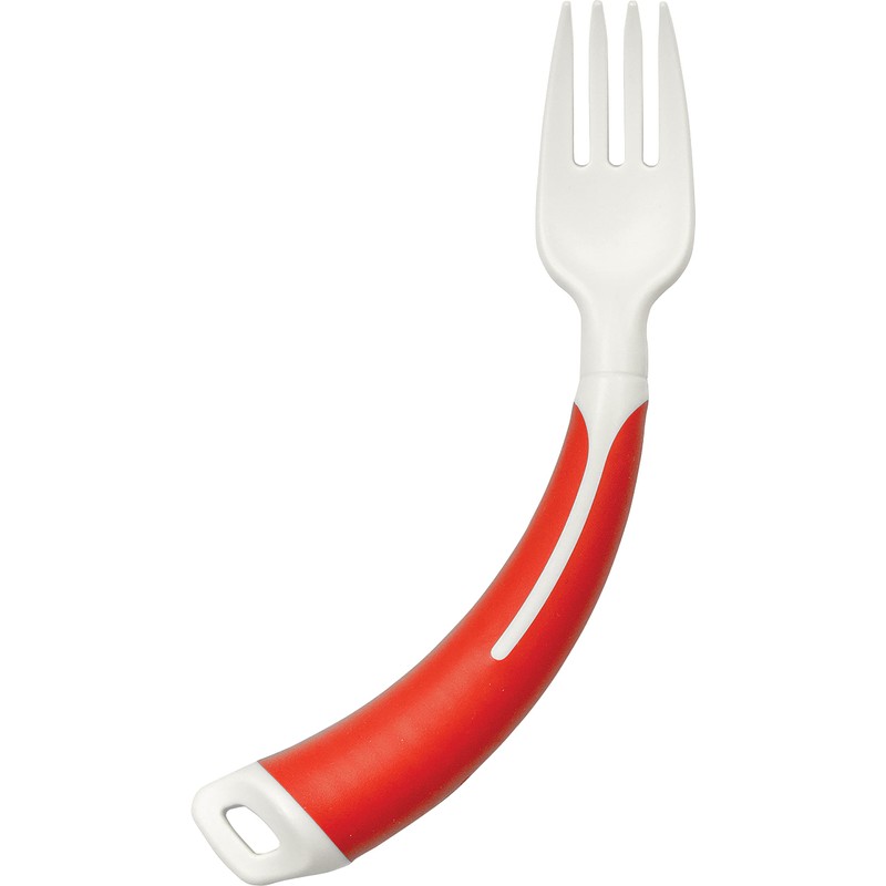 Aidapt Curved/Angled Fork (Right Handed) for use by the Elderly,